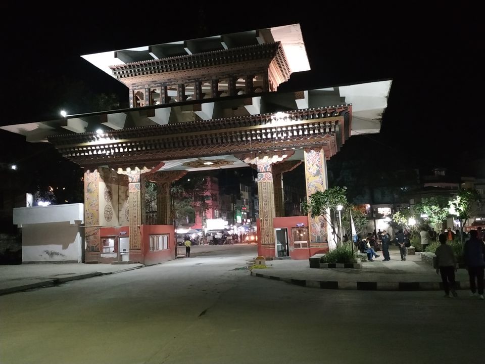 Photo of Bhutan Gate, National Highway 317A, Phuentsholing, Bhutan by Azum