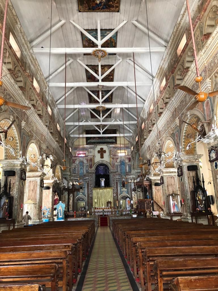 Photo of Santa Cruz Cathedral Basilica, Bastian Street, Fort Nagar, Fort Kochi, Kochi, Kerala, India by Barani Ram