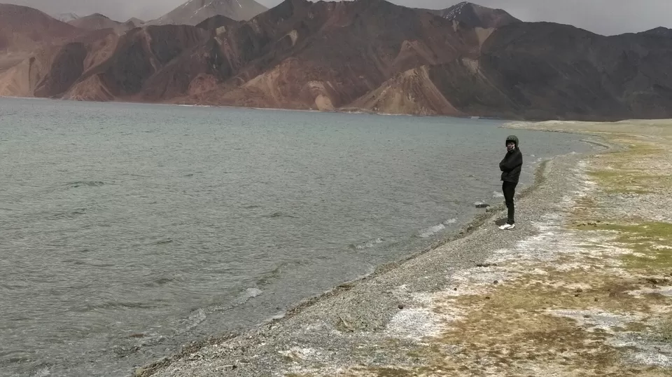 Photo of Pangong Tso Lake by Manish Raut