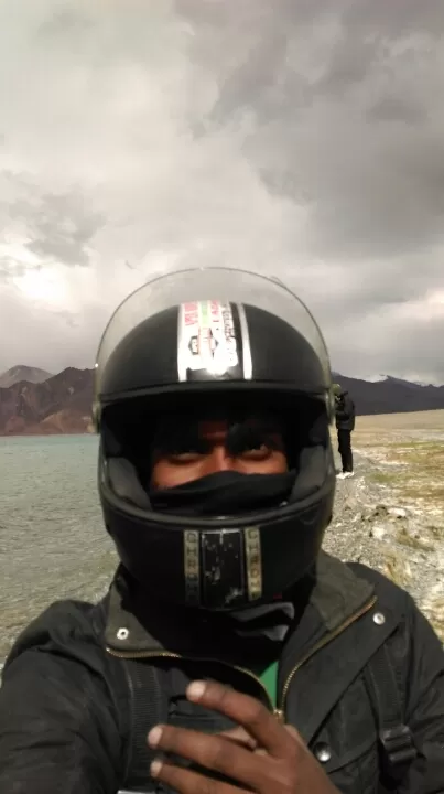 Photo of Pangong Tso Lake by Manish Raut