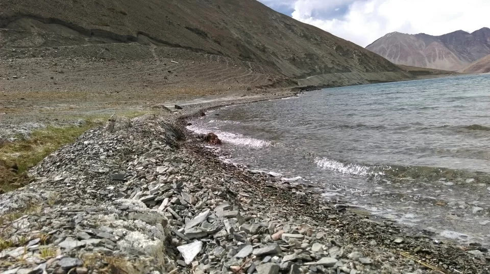 Photo of Pangong Tso Lake by Manish Raut