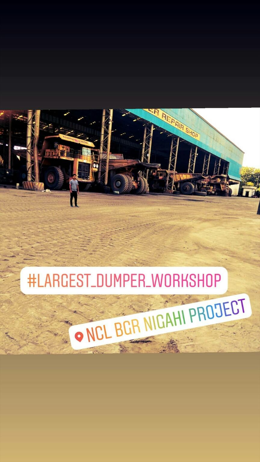 Photo of India's Largest Dumper Workshop and Biggest Dragline by Sultan Bari