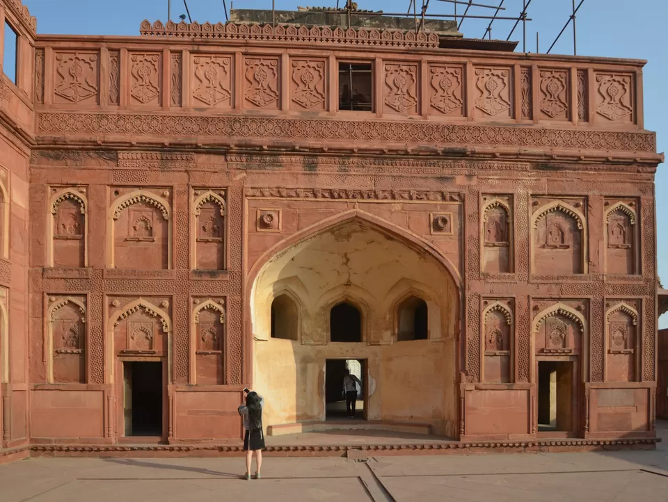 Photo of Jahangir Palace, Agra Fort, Fort, Agra, Uttar Pradesh, India by Sushant Singhal