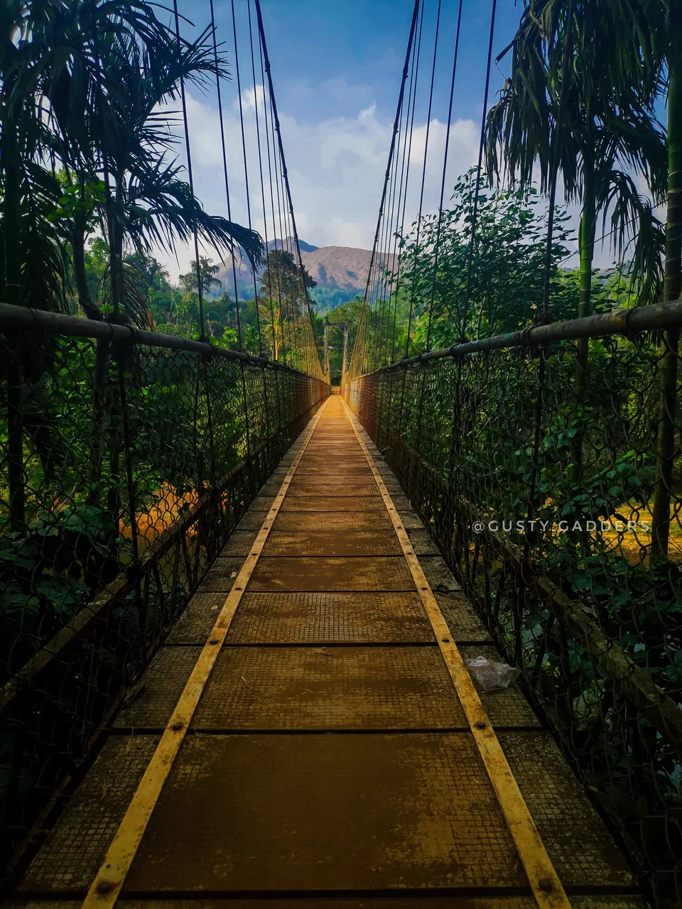 Photo of Hanging Bridge, Kalasa, Karnataka, India by Tanushekha Agnihottri