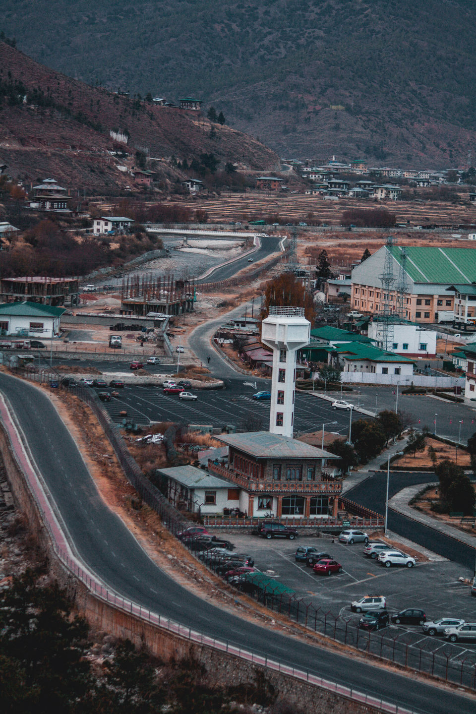 Photo of Paro Airport Bird's Eye View Point, Paro, Bhutan by shelly pandey