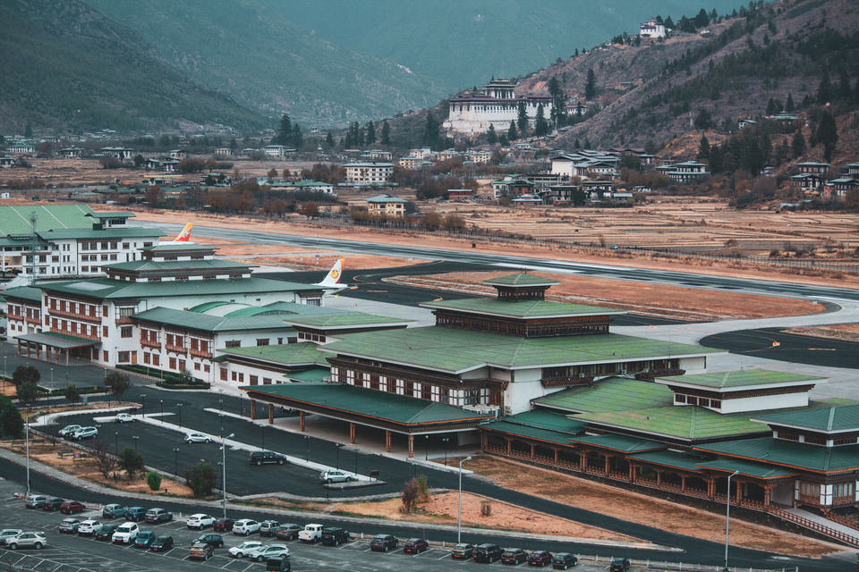 Photo of Paro Airport Bird's Eye View Point, Paro, Bhutan by shelly pandey