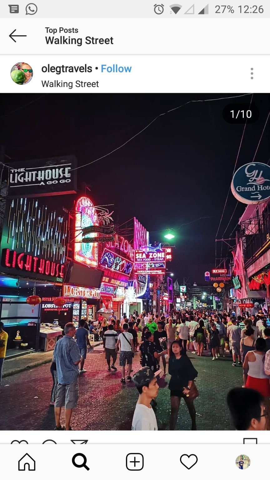 Photo of Walking Street Pattaya, Pattaya City, Bang Lamung District, Chon Buri, Thailand by The Journey