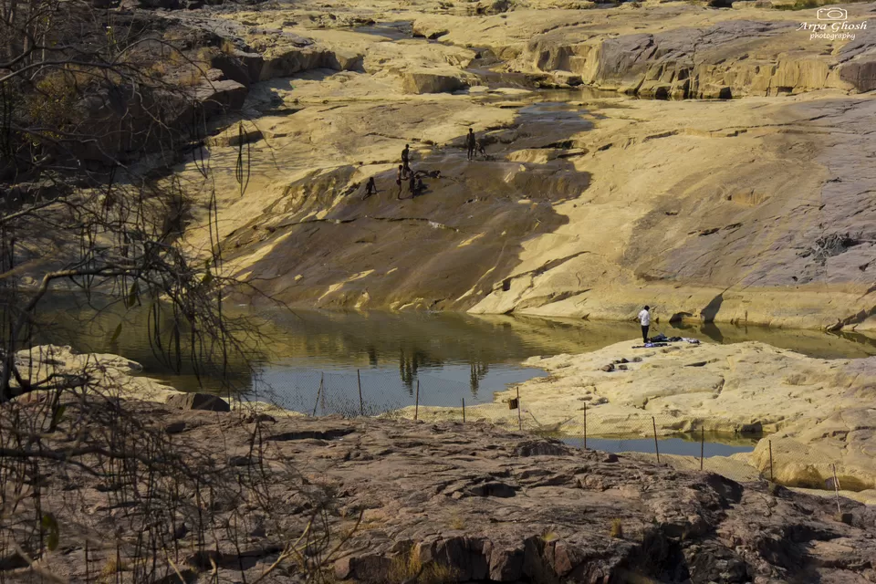 Photo of Kuntala Water Falls, Walking Path to Falls, Kuntala Khurd, Telangana, India by Madhumita Banerjee