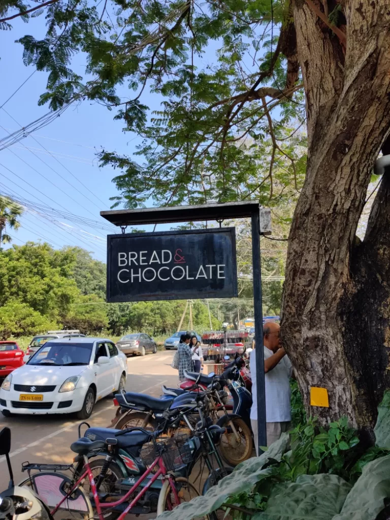 Photo of Bread & Chocolate, Auroville Road, Kuilapalayam, Tamil Nadu, India by Divyangna Parikh