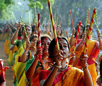 Photo of Spring in Santiniketan by Sarbajaya Bhattacharya