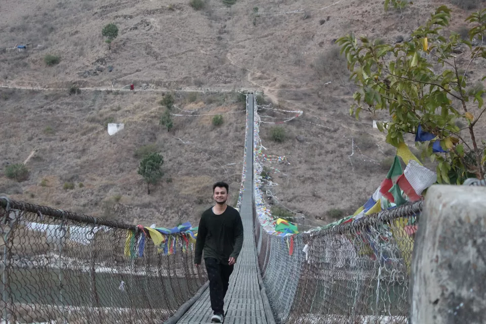 Photo of Punakha Suspension Bridge, Punakha, Bhutan by 2itchyfeets