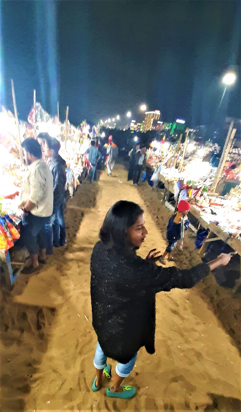 Photo of The glorious and happening night market in the Golden Beach of Puri, Odisha! by Hemanth Bhargav Murthy (Hemuu)