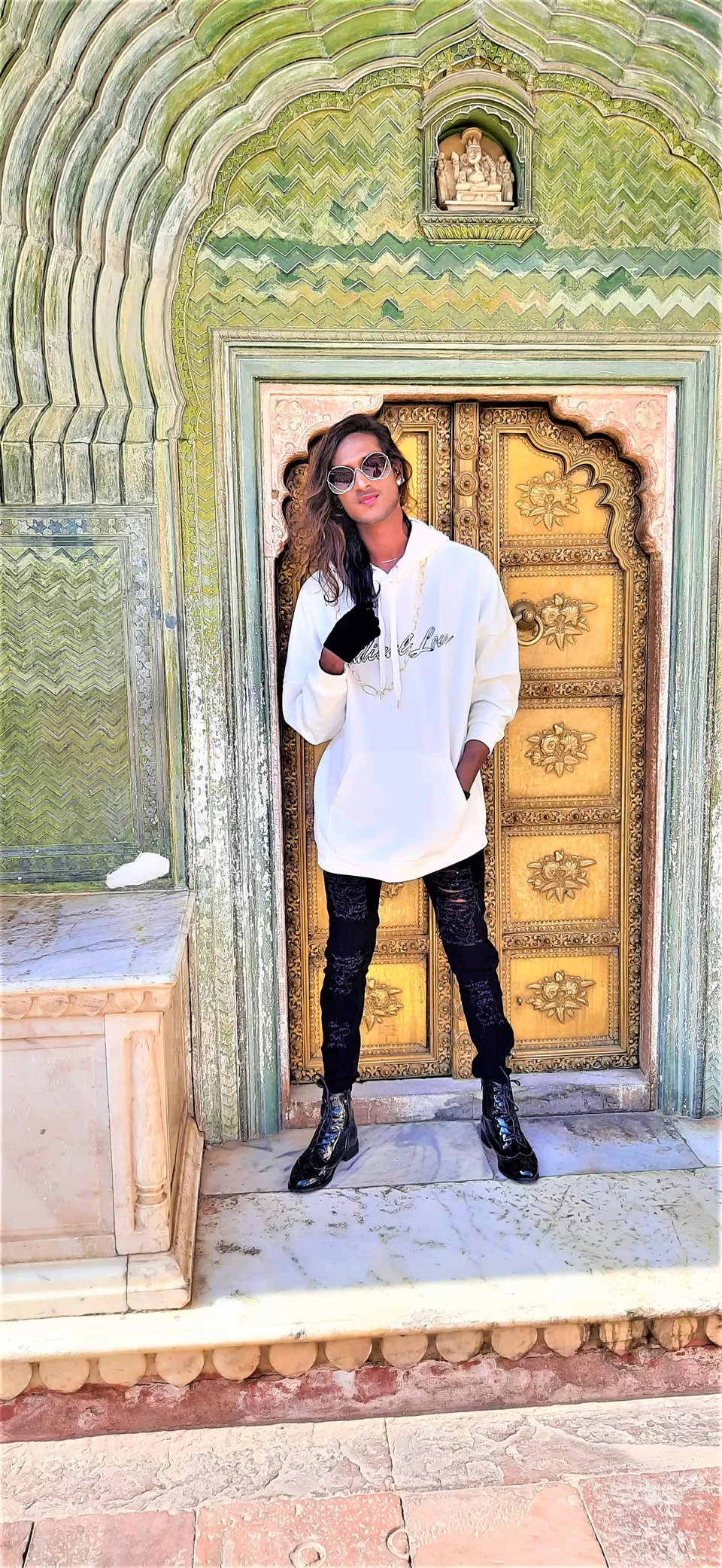 Photo of City Palace, Tulsi Marg, Gangori Bazaar, J.D.A. Market, Pink City, Jaipur, Rajasthan, India by Hemanth Bhargav Murthy (Hemuu) 