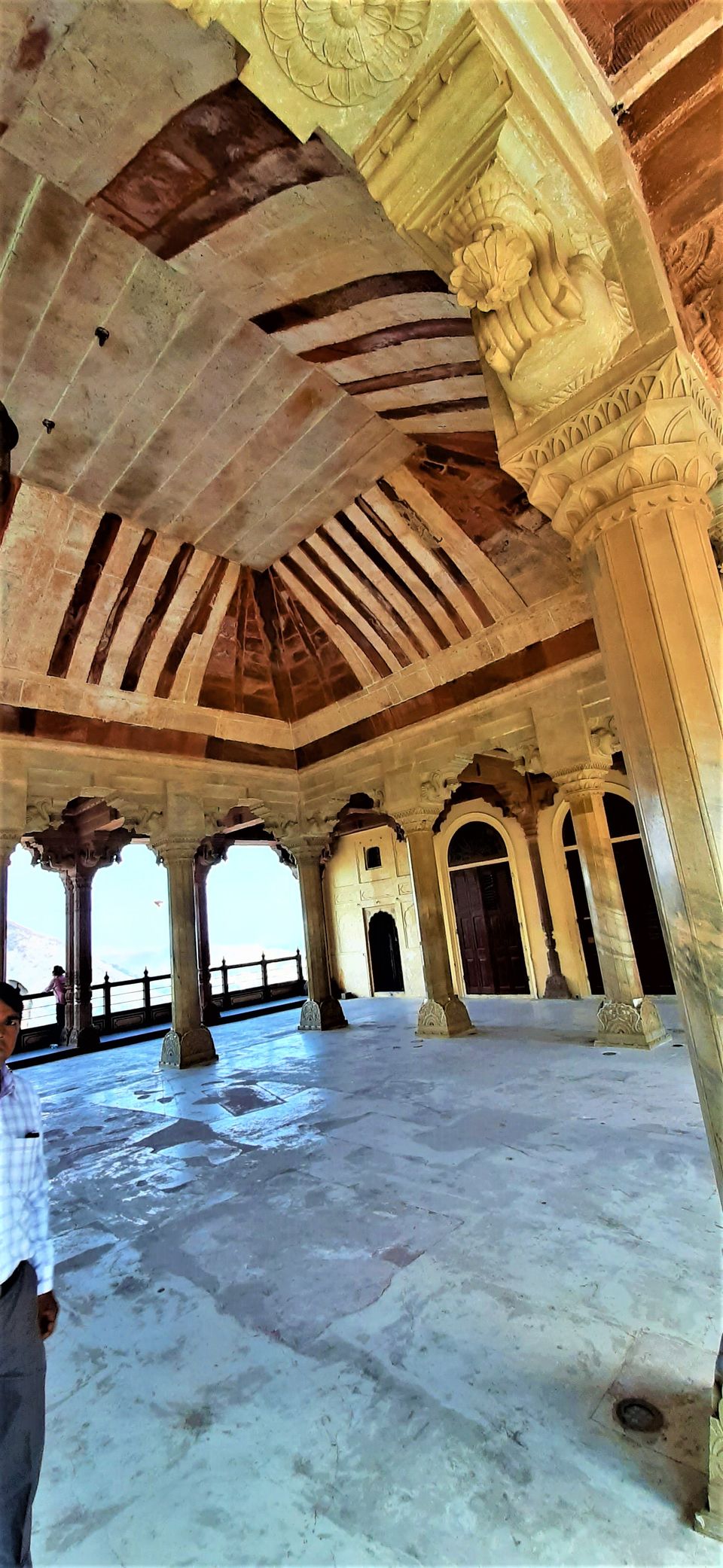 Photo of The Panoramic view from the coolest Diwan-i-aam of Amber Fort, is easy on the eye, Amer, Rajasthan! by Hemanth Bhargav Murthy (Hemuu)