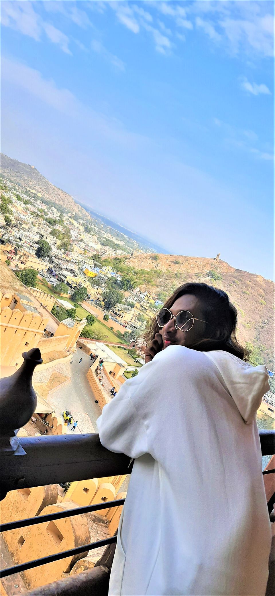 Photo of The Panoramic view from the coolest Diwan-i-aam of Amber Fort, is easy on the eye, Amer, Rajasthan! by Hemanth Bhargav Murthy (Hemuu)