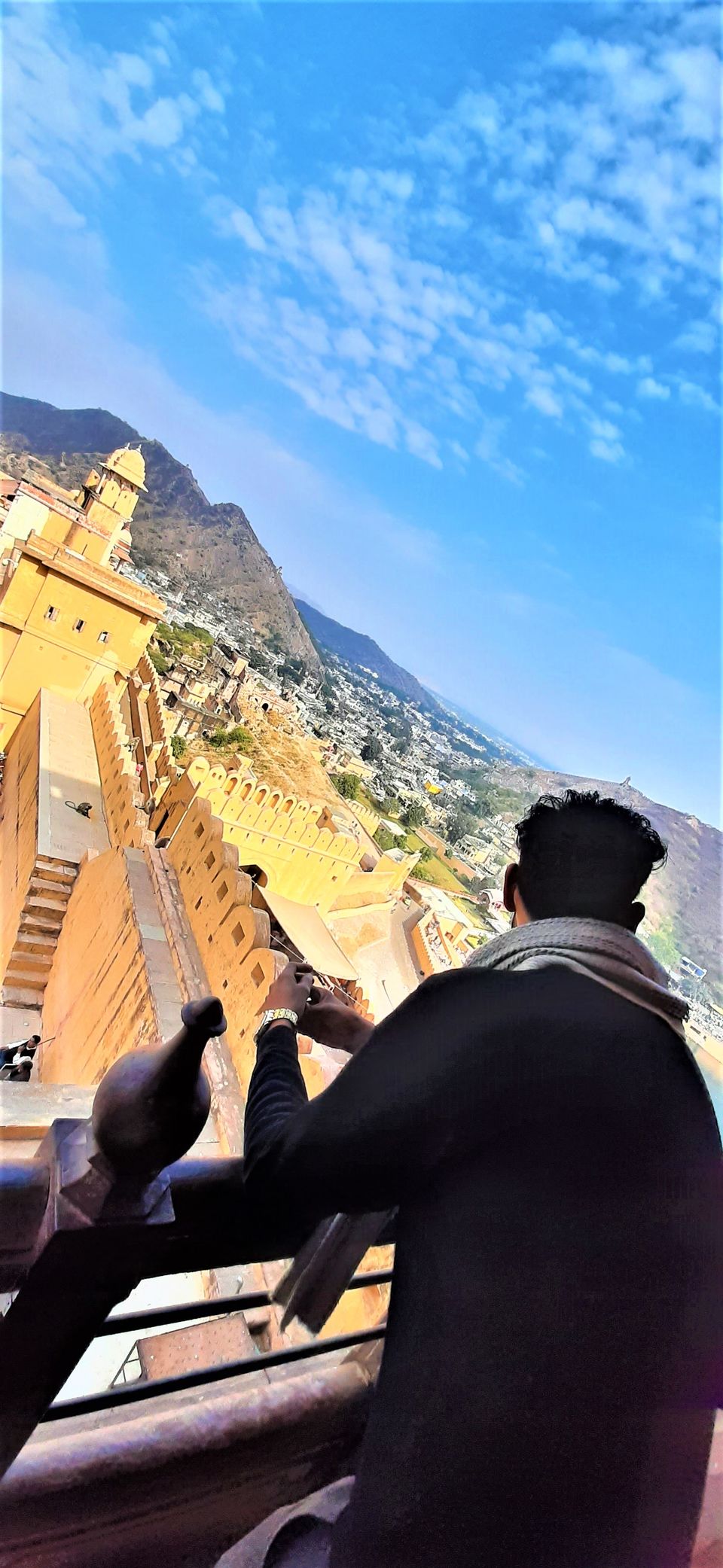 Photo of The Panoramic view from the coolest Diwan-i-aam of Amber Fort, is easy on the eye, Amer, Rajasthan! by Hemanth Bhargav Murthy (Hemuu)