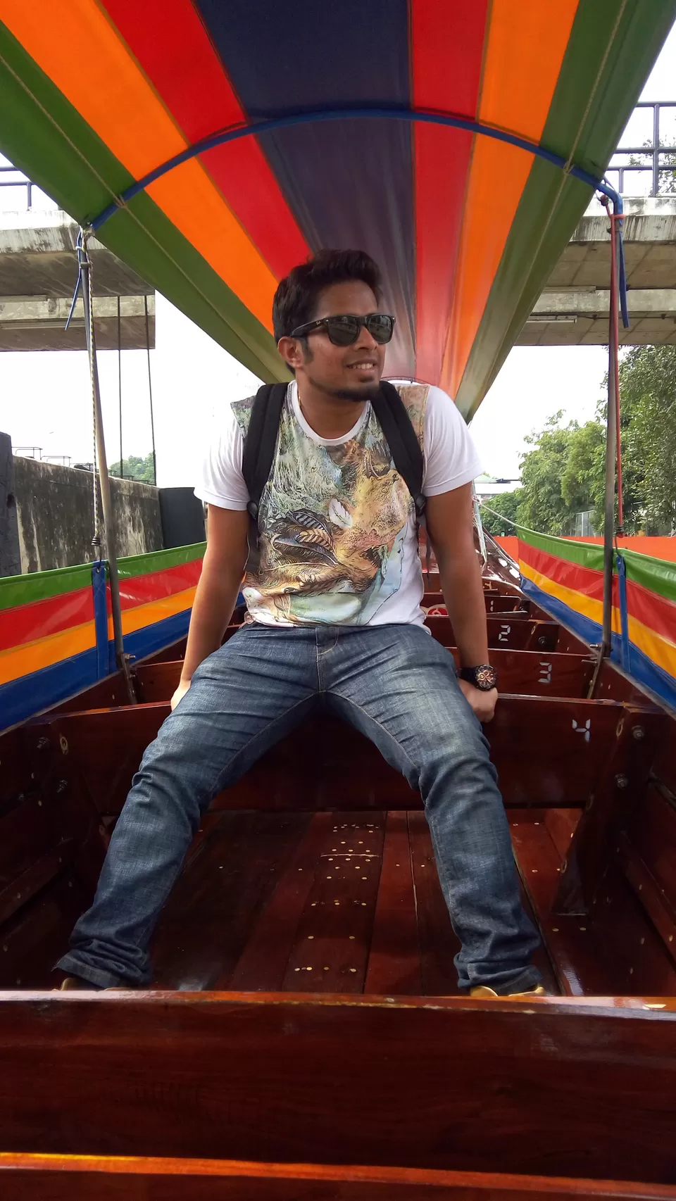 Photo of Khlong Lad Mayom Floating Market, Bang Ramat Road, Bang Ramat, Taling Chan, Bangkok, Thailand by Sagar Gurav
