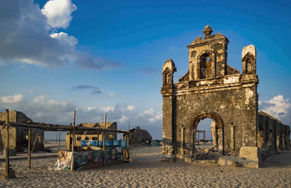 Photo of Dhanushkodi a Ghost Town in Tamil Nadu, India by Aaditya Aakash