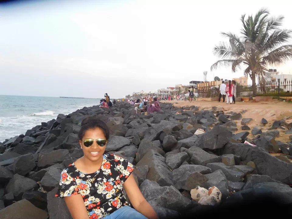 Photo of Rock Beach, White Town, Puducherry, India by Deepika Rao