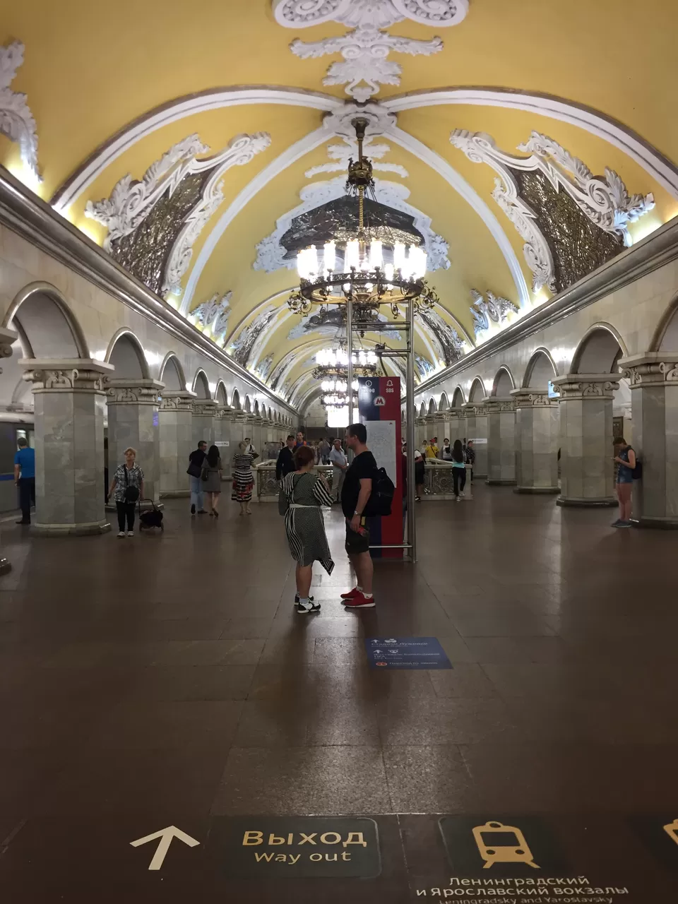 Photo of Komsomol'skaya, Moscow, Russia by Sounak Sengupta