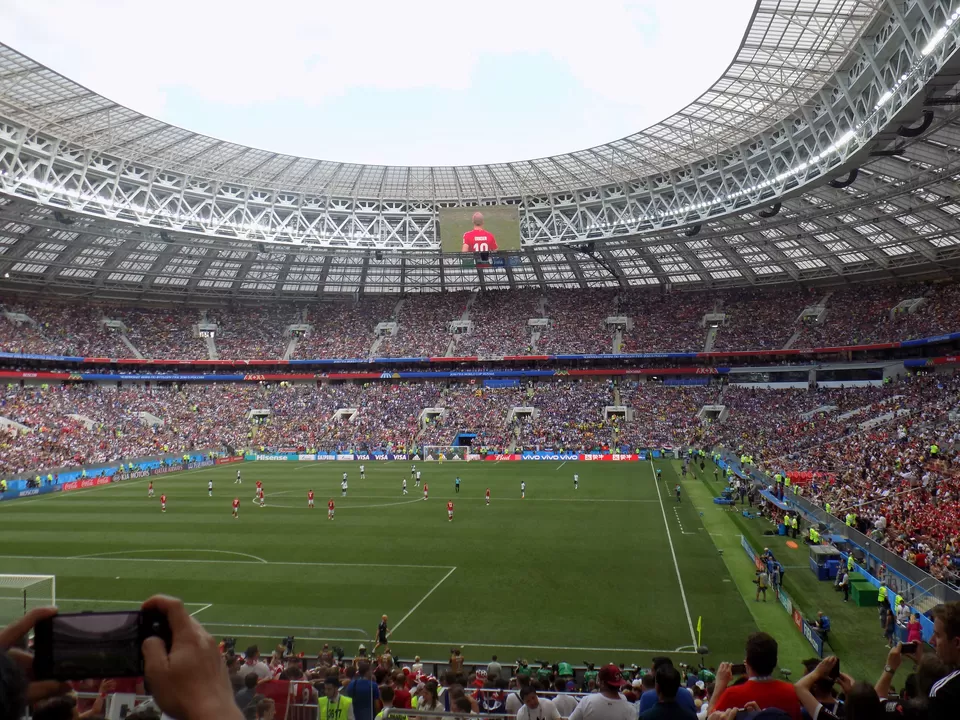 Photo of Luzhniki Stadium, Moscow, Russia by Sounak Sengupta