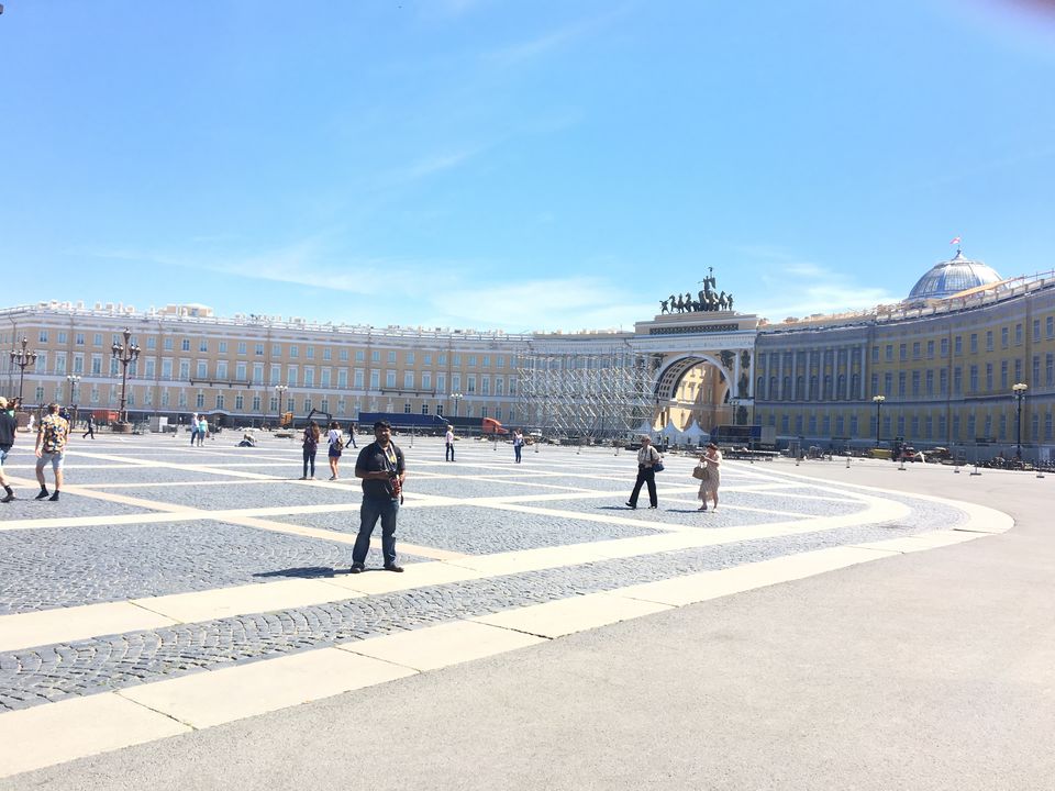 Photo of State Hermitage Museum, Palace Square, Saint Petersburg, Russia by Sounak Sengupta
