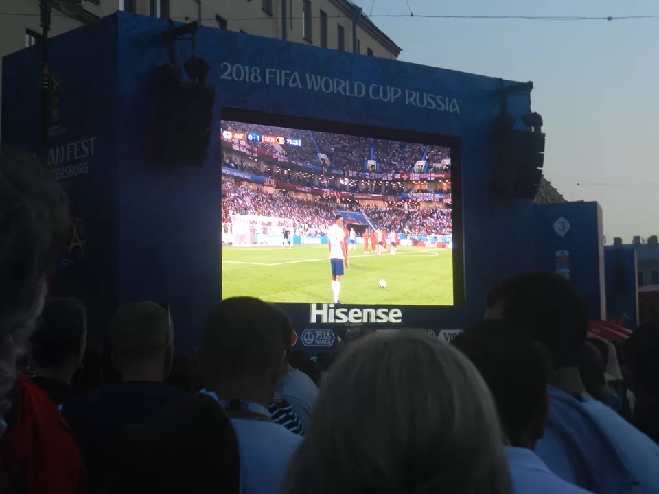 Photo of Metro Fan Fest, Nevsky avenue, Saint Petersburg, Russia by Sounak Sengupta