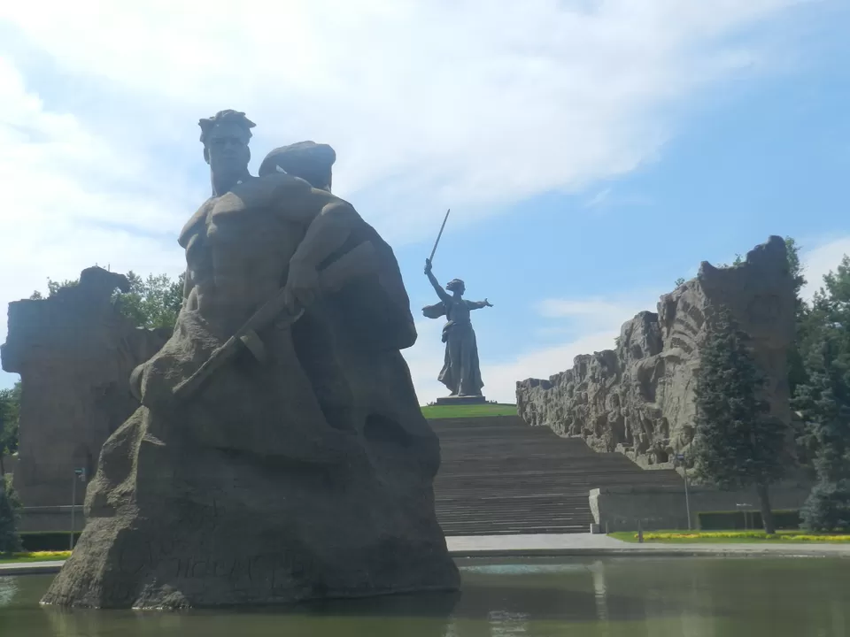 Photo of Mamayev Kurgan, Prospekt Imeni V.i. Lenina, Volgograd, Russia by Sounak Sengupta