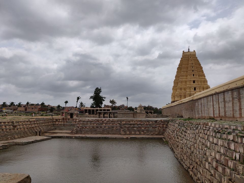 Photo of Virupaksha Temple East Gopura, Hampi, Karnataka, India by Ayushi Gupta