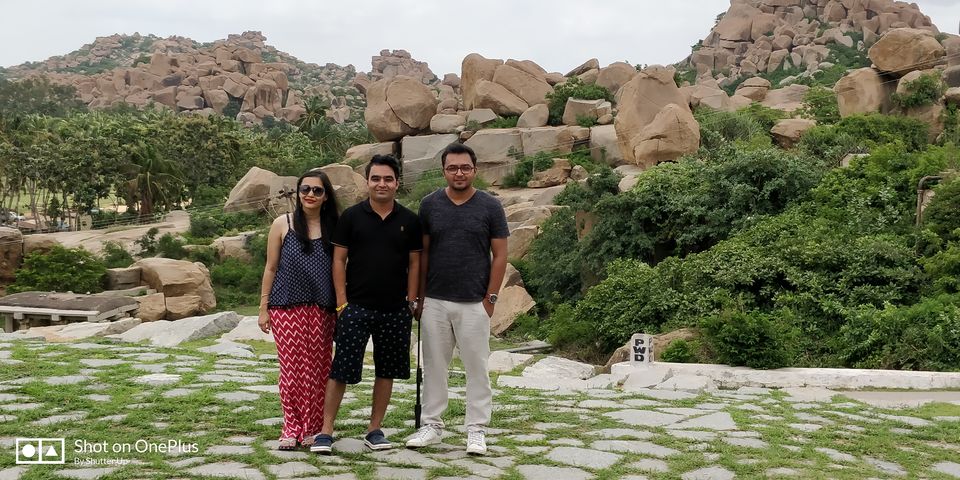Photo of Kadalekalu Ganesha, Hampi, Karnataka, India by Ayushi Gupta