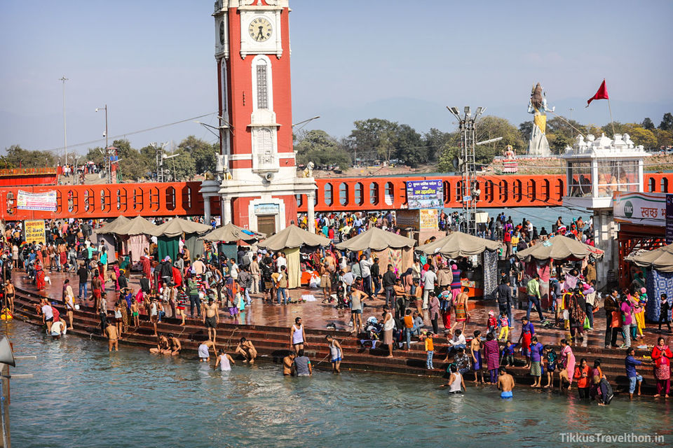 Photo of New Year beside the Ganges in Haridwar by Anuj Tikku