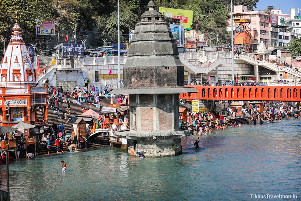 Photo of New Year beside the Ganges in Haridwar by Anuj Tikku