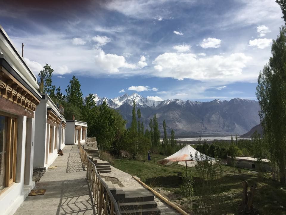 Photo of The Turtuk Village and the Holy Bath at the Panamik Hot Spring 4/15 by Anuj Tikku