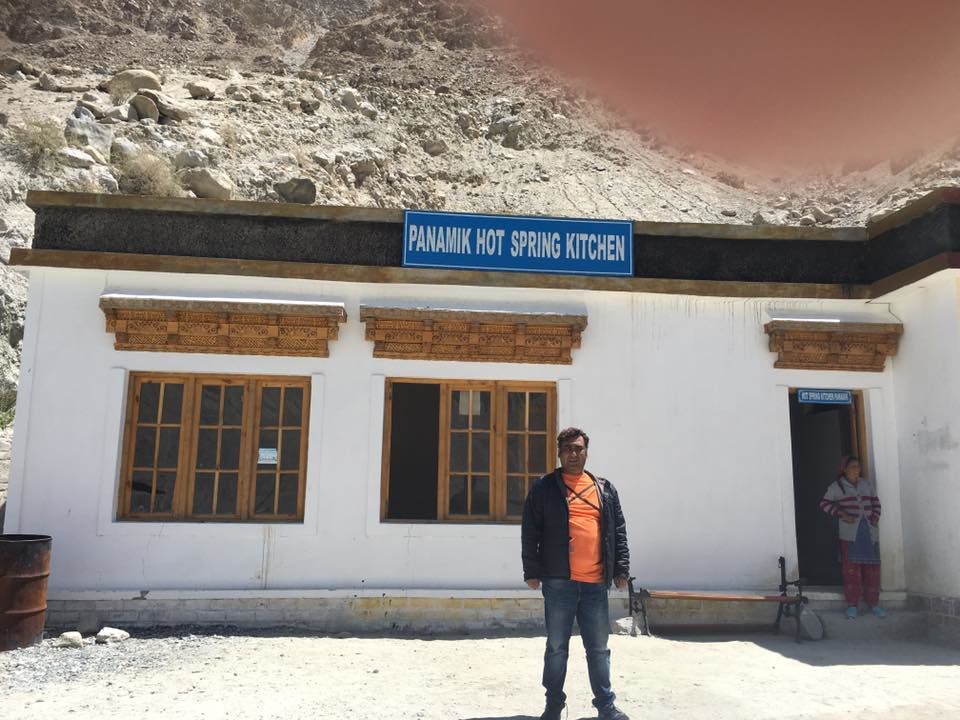 Photo of The Turtuk Village and the Holy Bath at the Panamik Hot Spring 11/15 by Anuj Tikku