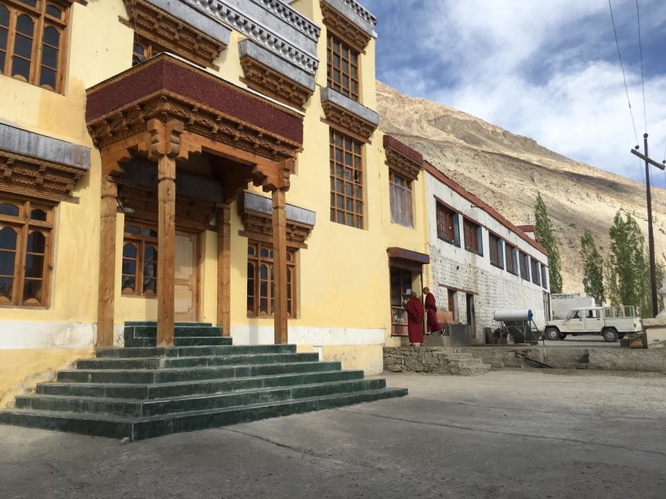 Photo of The Turtuk Village and the Holy Bath at the Panamik Hot Spring 12/15 by Anuj Tikku