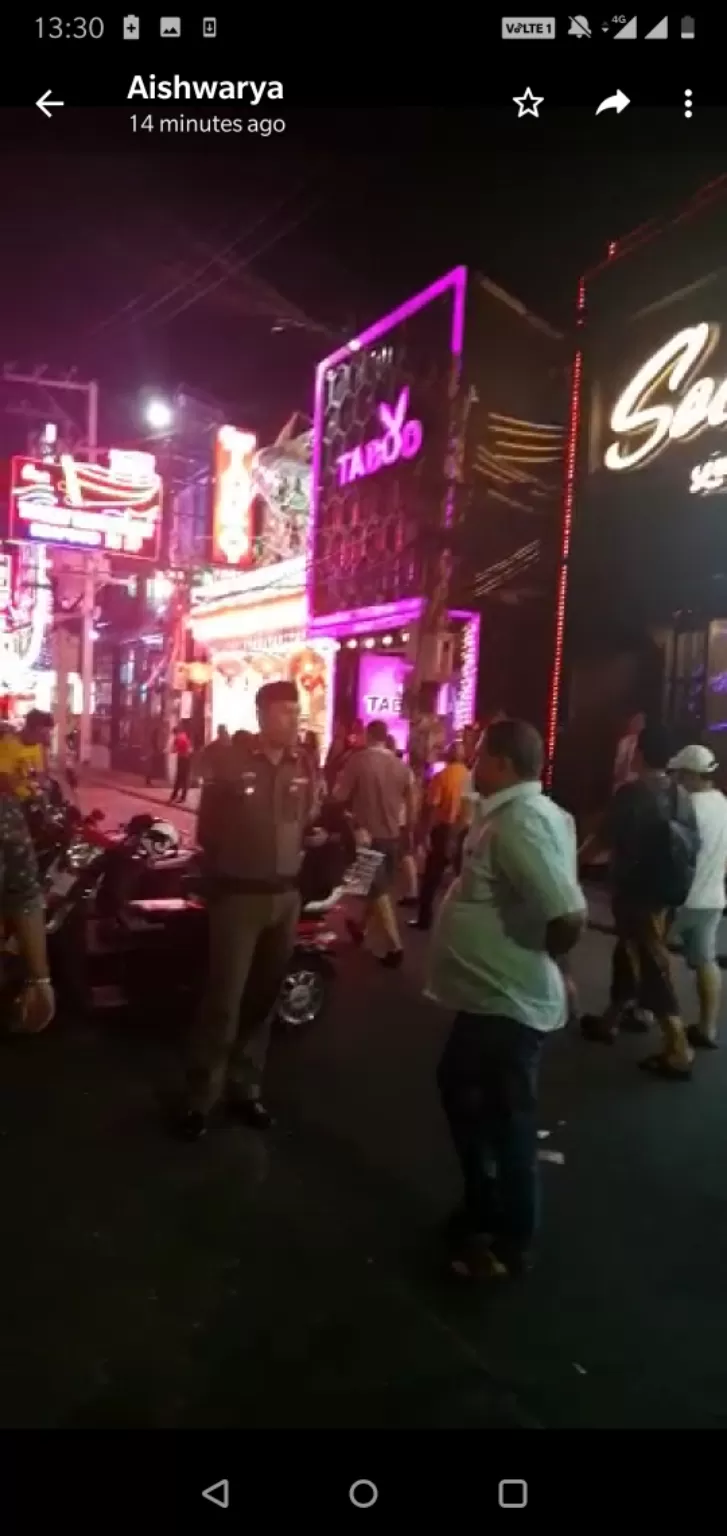 Photo of Walking Street, Pattaya City, Bang Lamung District, Chon Buri, Thailand by Tushar Dawar