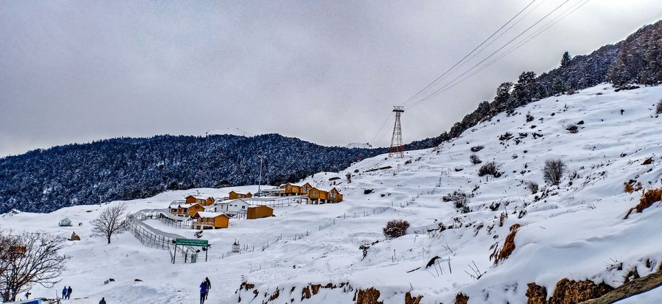 Photo of Auli Lake, Auli Laga Salude, Uttarakhand, India by Rutwa Somani