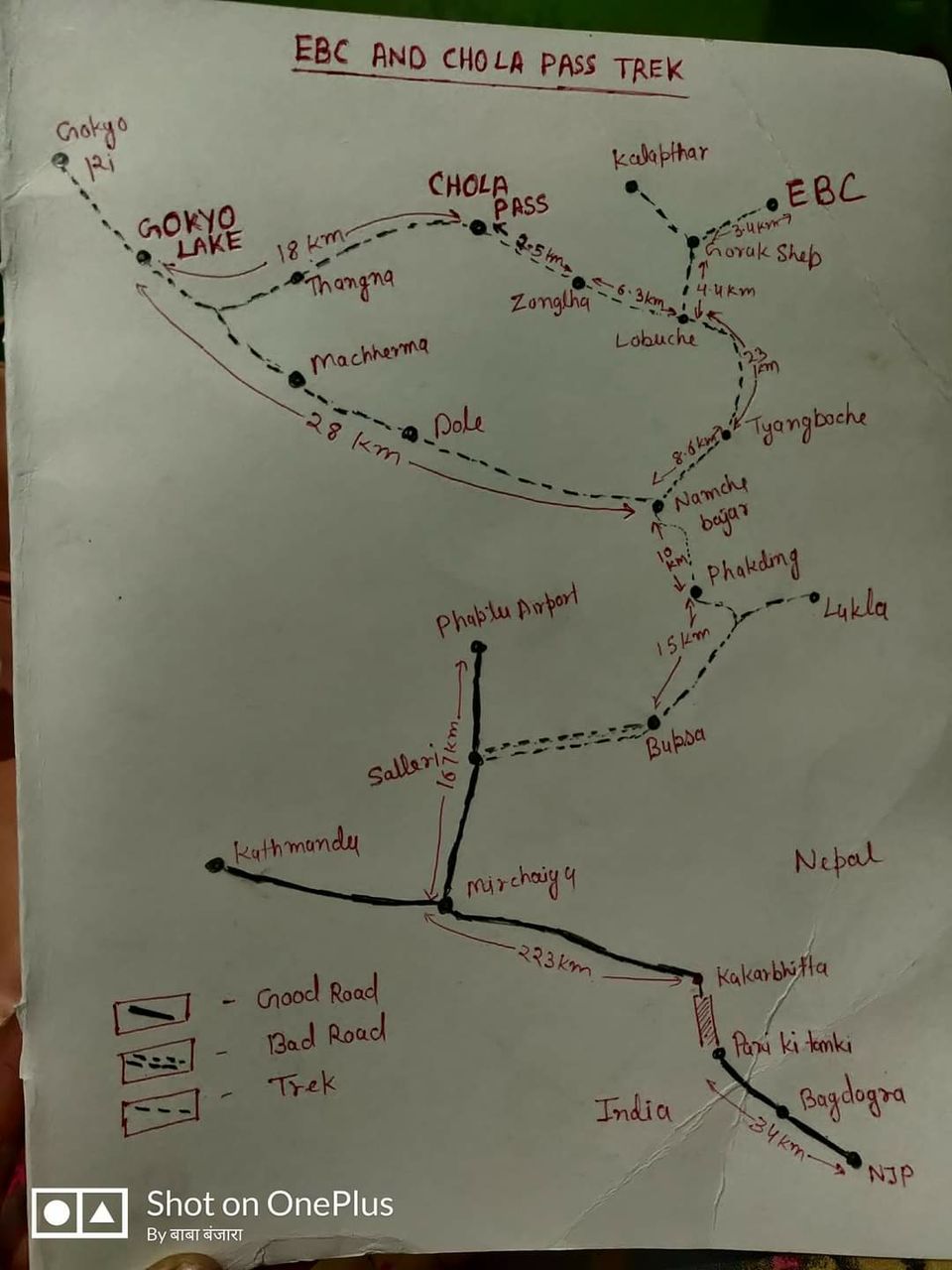 Photo of सिर्फ 15000 भारतीय रुपयों में किया एवरेस्ट बेस कैम्प ट्रेक l by Pankaj Mehta Traveller