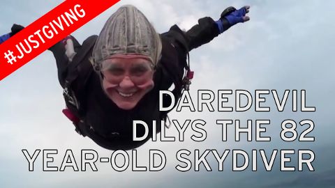 Photo of 82-year-old lady skydiver – Age is just a number!! by Priti Raman Vishwakarma
