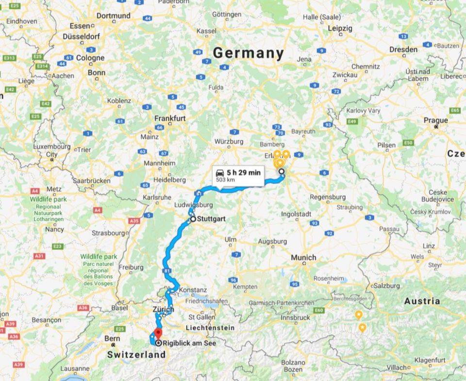 Photo of Road trip to Mount Titlis ( Switzerland ) from Nürnberg ( Germany ) 3/6 by Muni Ramohan