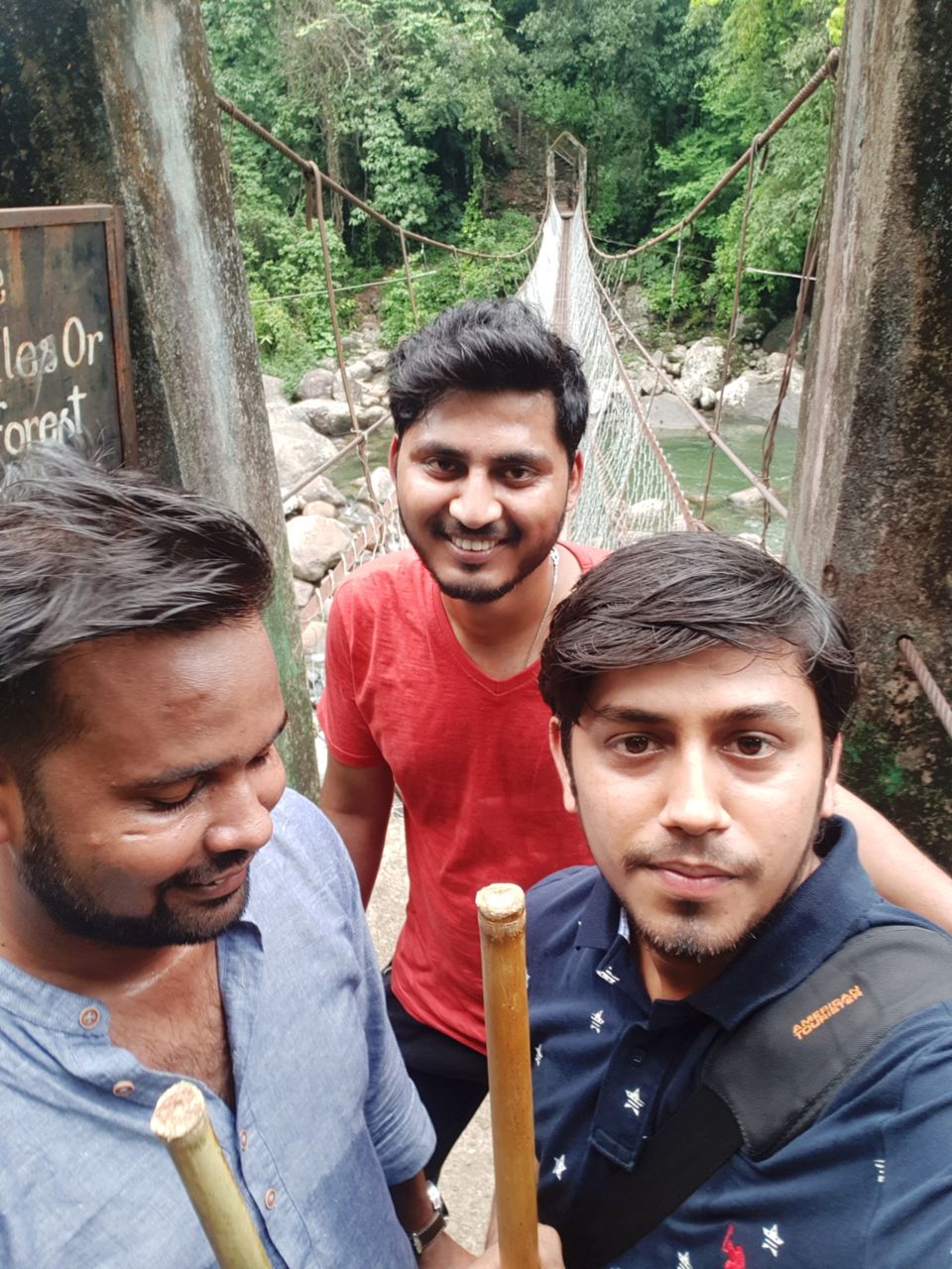 Photo of 3700 one side stairs trek- Double Decker Living Root Bridge. by Pratik Gupta
