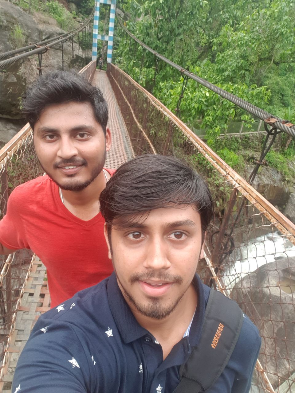Photo of 3700 one side stairs trek- Double Decker Living Root Bridge. by Pratik Gupta