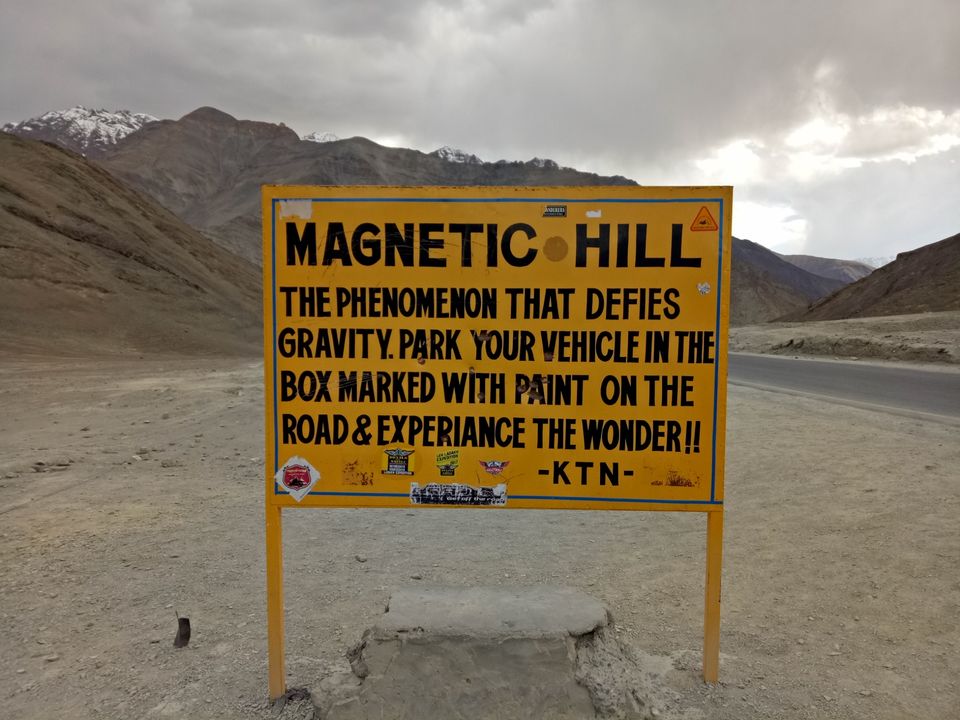 Photo of Magnetic Hill, Srinagar - Ladakh Highway, Leh by Pushpak Apte