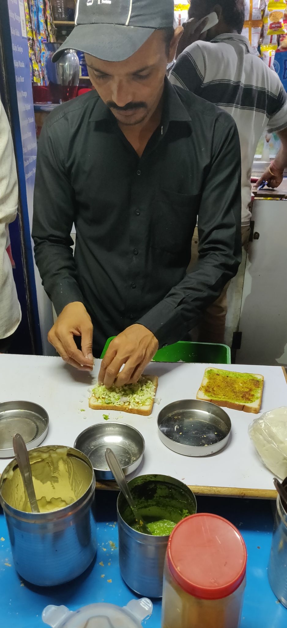 Photo of Life saving sandwich at midnight by Darshan Usapkar