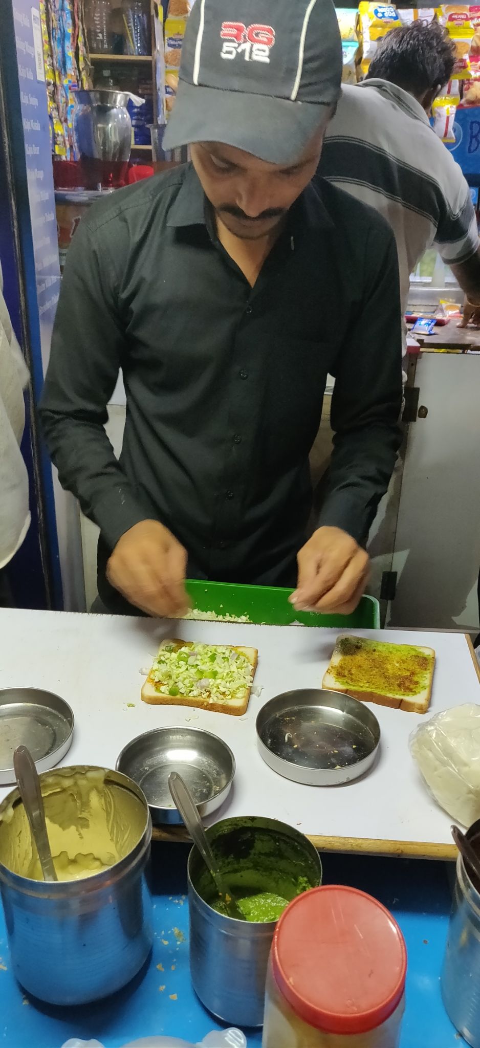 Photo of Life saving sandwich at midnight by Darshan Usapkar