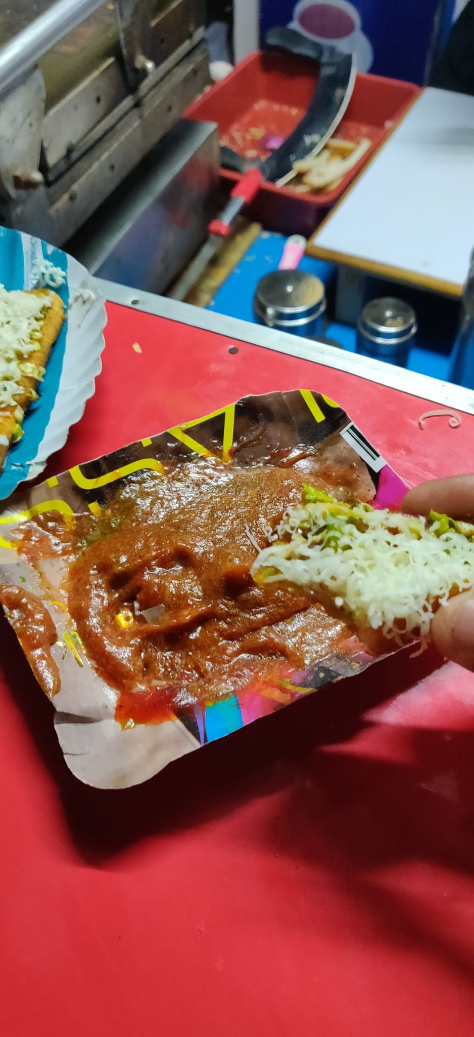 Photo of Life saving sandwich at midnight by Darshan Usapkar