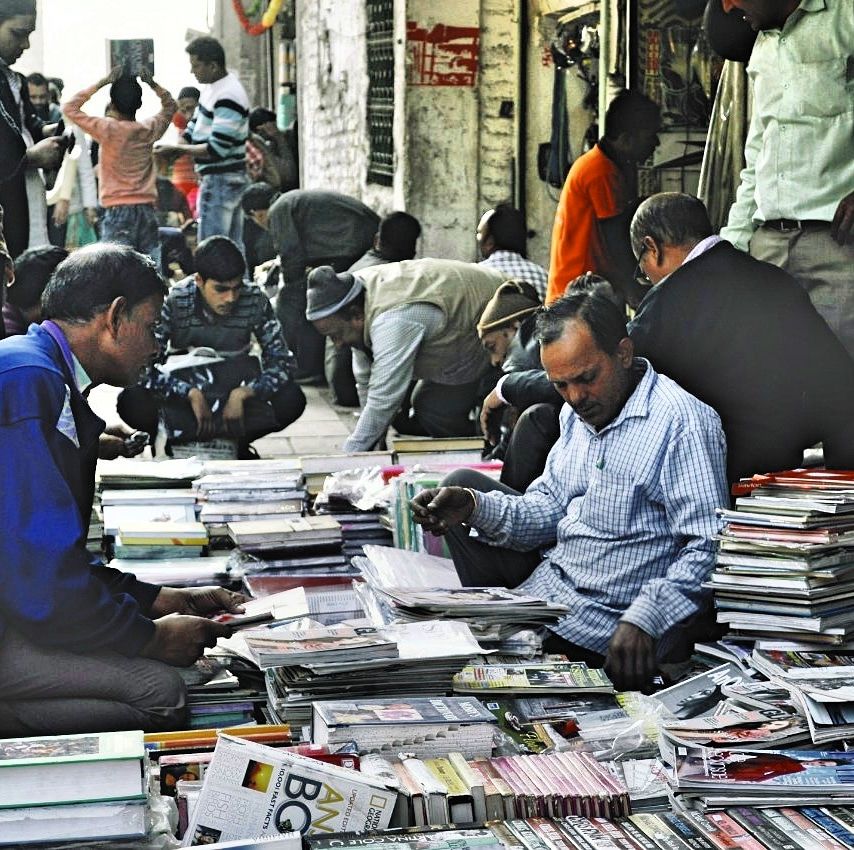 Photo of Sunday Book Market: Daryaganj, Old Delhi 7/8 by theharfanmaula