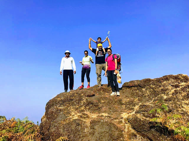 Photo of मिशन २०१९ ... किल्ला १.. रायरेश्वर! Trek with my one yr old by Snehal Gherade