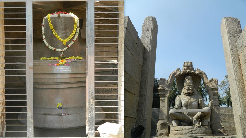 Photo of Ugra Narasimha Temple, Hampi, Karnataka, India by Avinash Patra