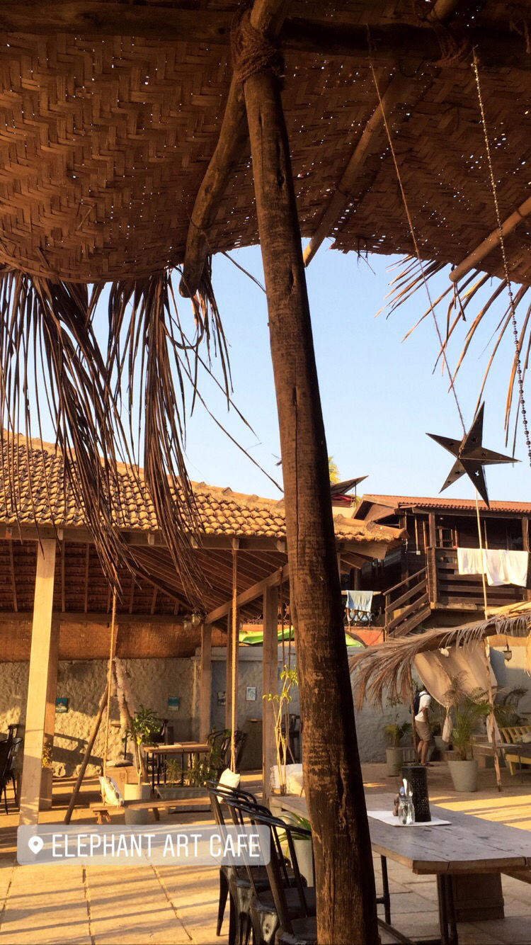 Photo of an evening at elephant Art cafe for beautiful sunset by pr@gs